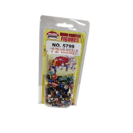 Model Power Ho Scale Painted Pigures, 36PK MDP5799